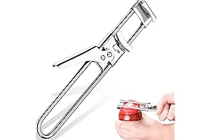 Easy Jar Opener for Seniors with Arthritis | Stainless Steel Jar Lid Grip