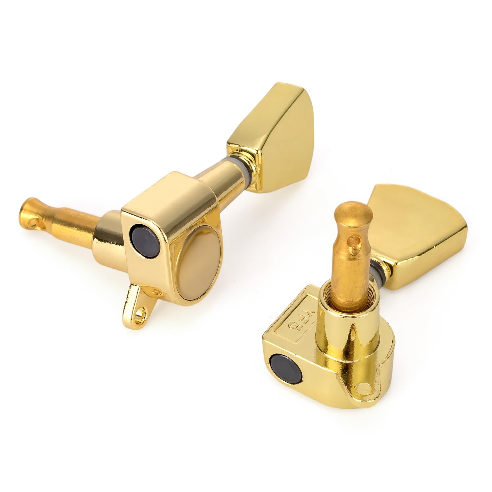 Amazon.com: Swhmc Gold Guitar Parts Set Saddle Bridge Tune-O
