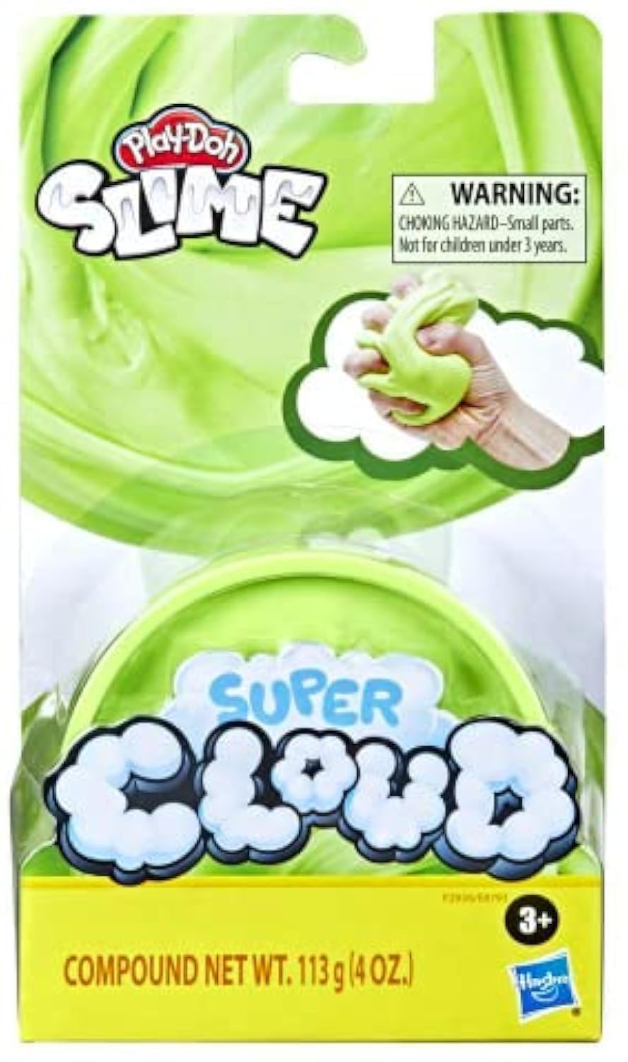 Play-Doh Super Cloud Lime Green 4 oz