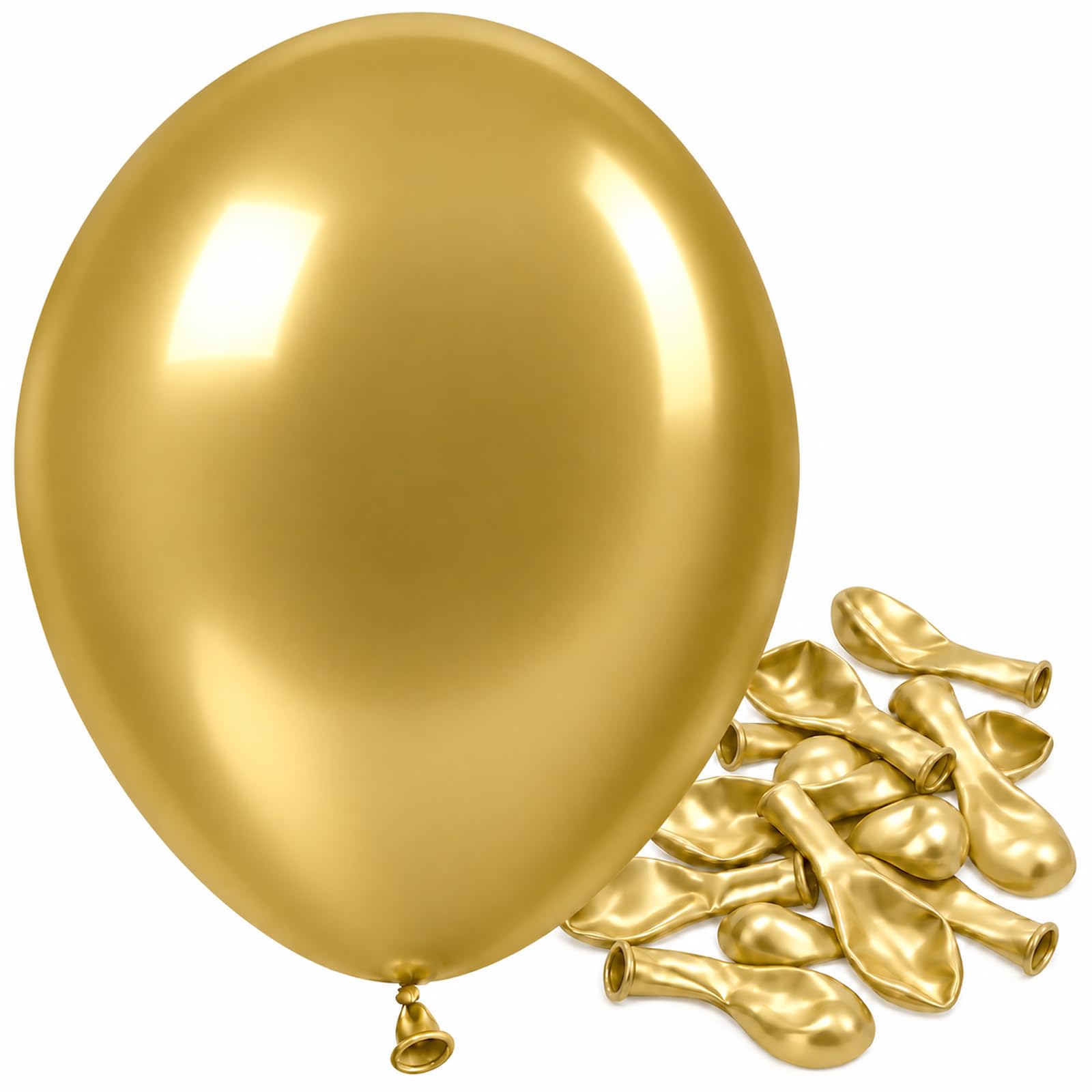Jobkoo Red Balloons 5 Inch, Mini Small Red Latex Balloon — image 1