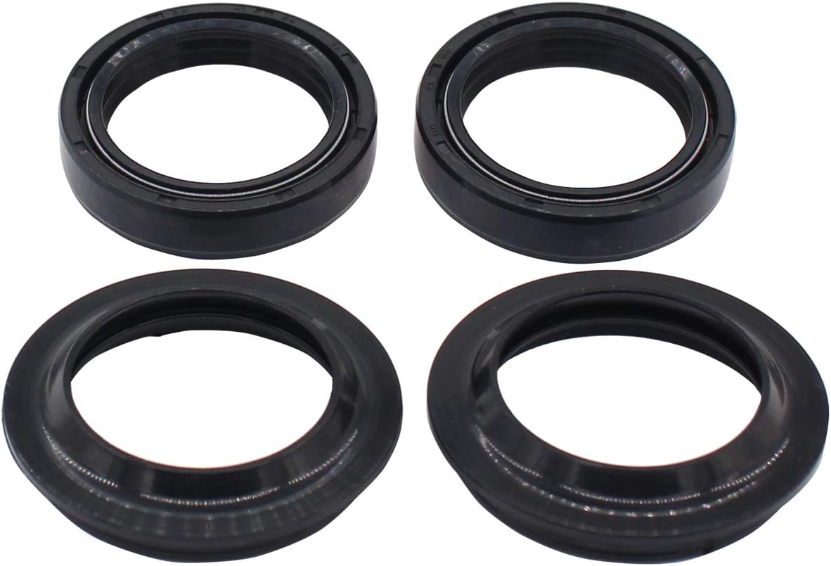MOTOKU Set of Fork Oil Seal & Dust Seal Wiper Kit for