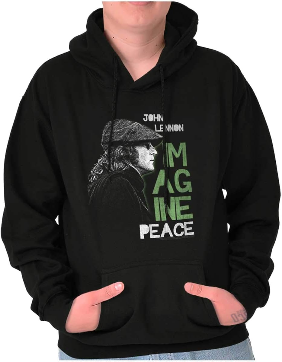 Vintage John Lennon Imagine Peace Hoodie Unisex Kuwait Ubuy