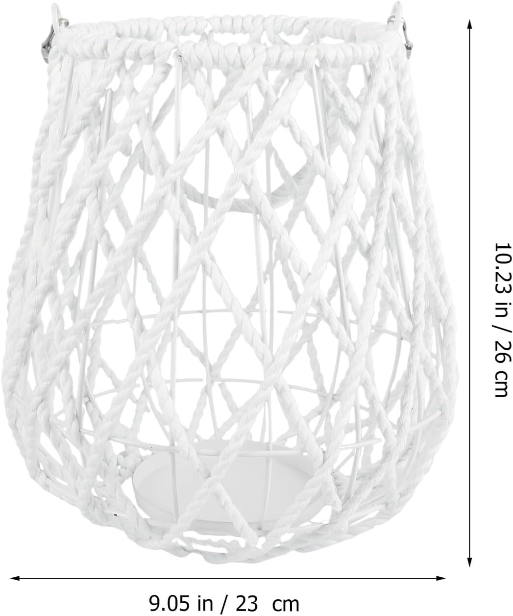 PRETYZOOM Woven Candle Lantern and Table Candlestick Handcrafted Wicker Decorative Candle Holder for Home, Tea Room, Garden, Living Room, Bedroom Ambiance and Wedding Centerpiece