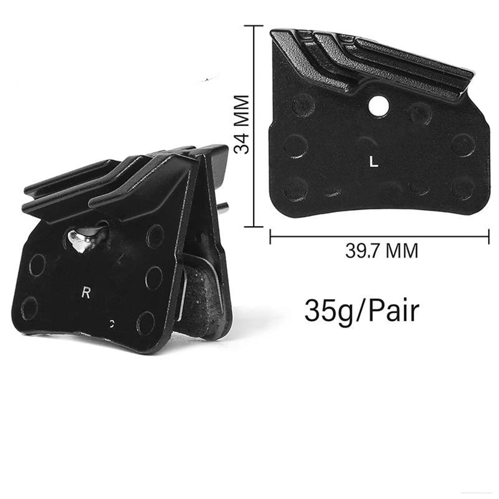 Pastillas de freno para bicicleta para discos hidrulicos cermicos N03A N04C D02S D03S M7120 M8120 M9120 (BL-05S, 10 pares)