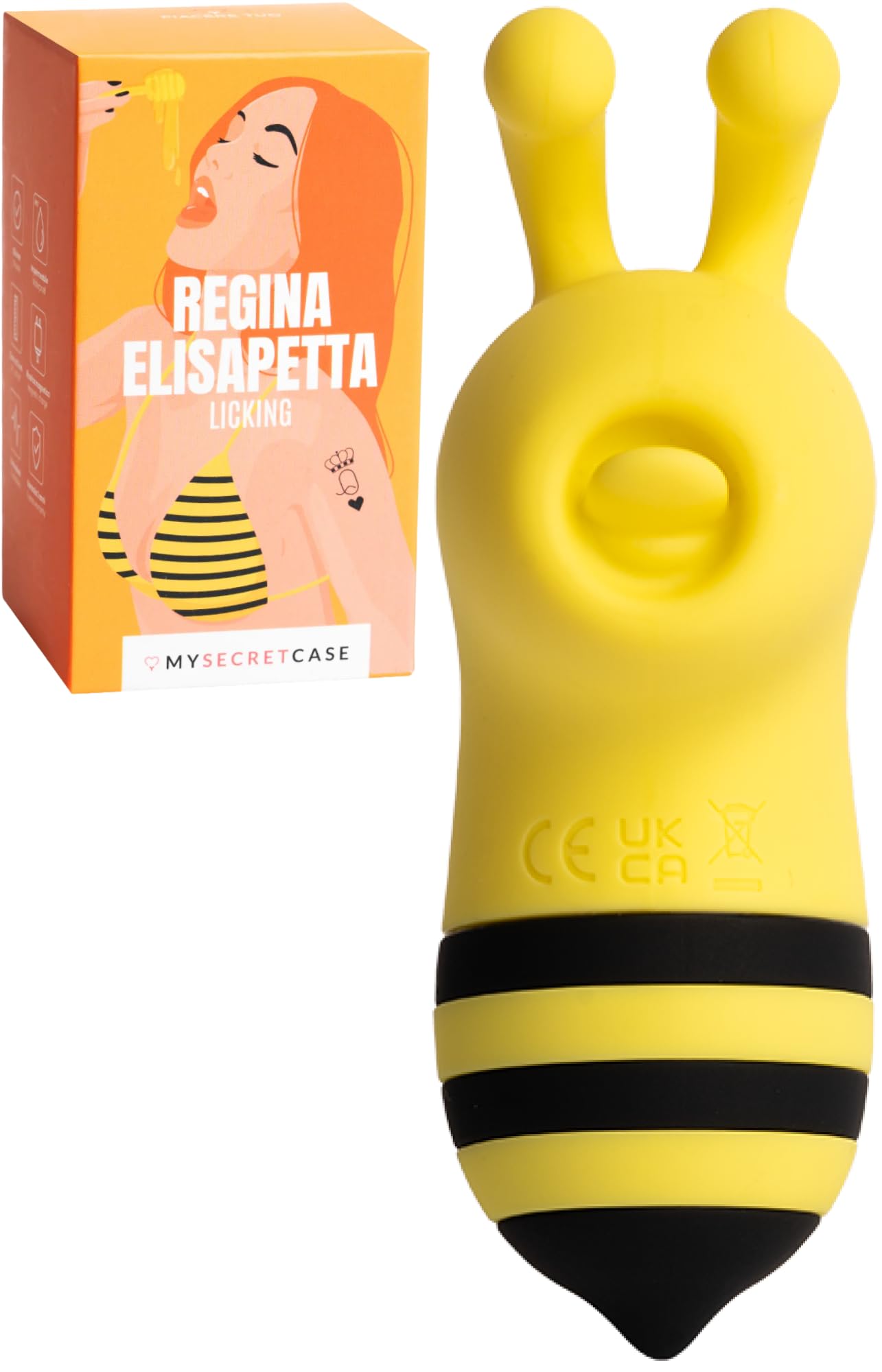 MySecretCase Vibratorensets Für Frauen Vibratorensets Für Frauen Klitoris, Zungenvibrator & Leck Vibrator Klein Vibrator mit 10 Intensitätsstufen, Wasserdichtes Sexspielzeug, USB Valentinstag