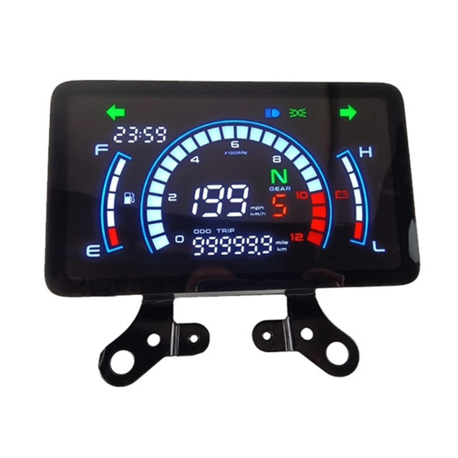 Panel De Instrumentos Digital De Fácil Instalación con Pantalla Clara Y Lecturas Precisas De Velocidad Y Distancia para Motocicletas para 150 LX0E medidor