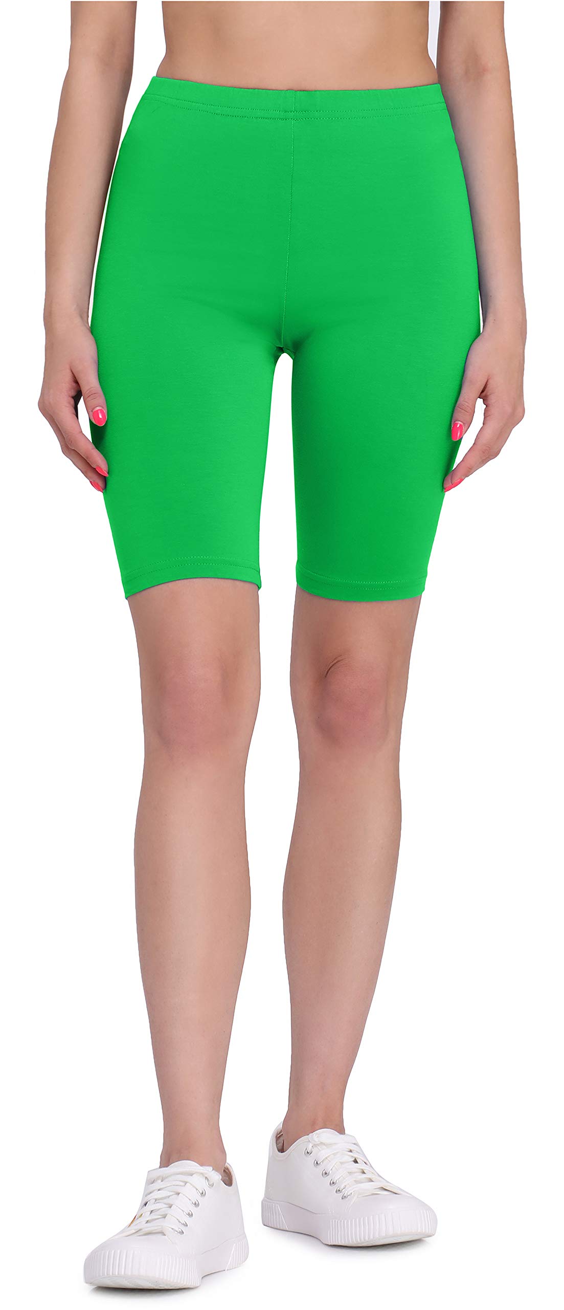 Bellivalini Kurze Leggings Damen aus Viskose Bequeme und atmungsaktiv Leggings Kurz für Sommer BLV50-149
