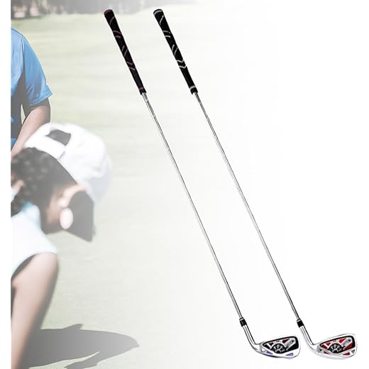 CALANDIS Golf Iron for Men Women Regular Flex Beginners Zinc Alloy Head Practice Club Red | Golf | Golf Clubs & Equipment | Golf Clubs