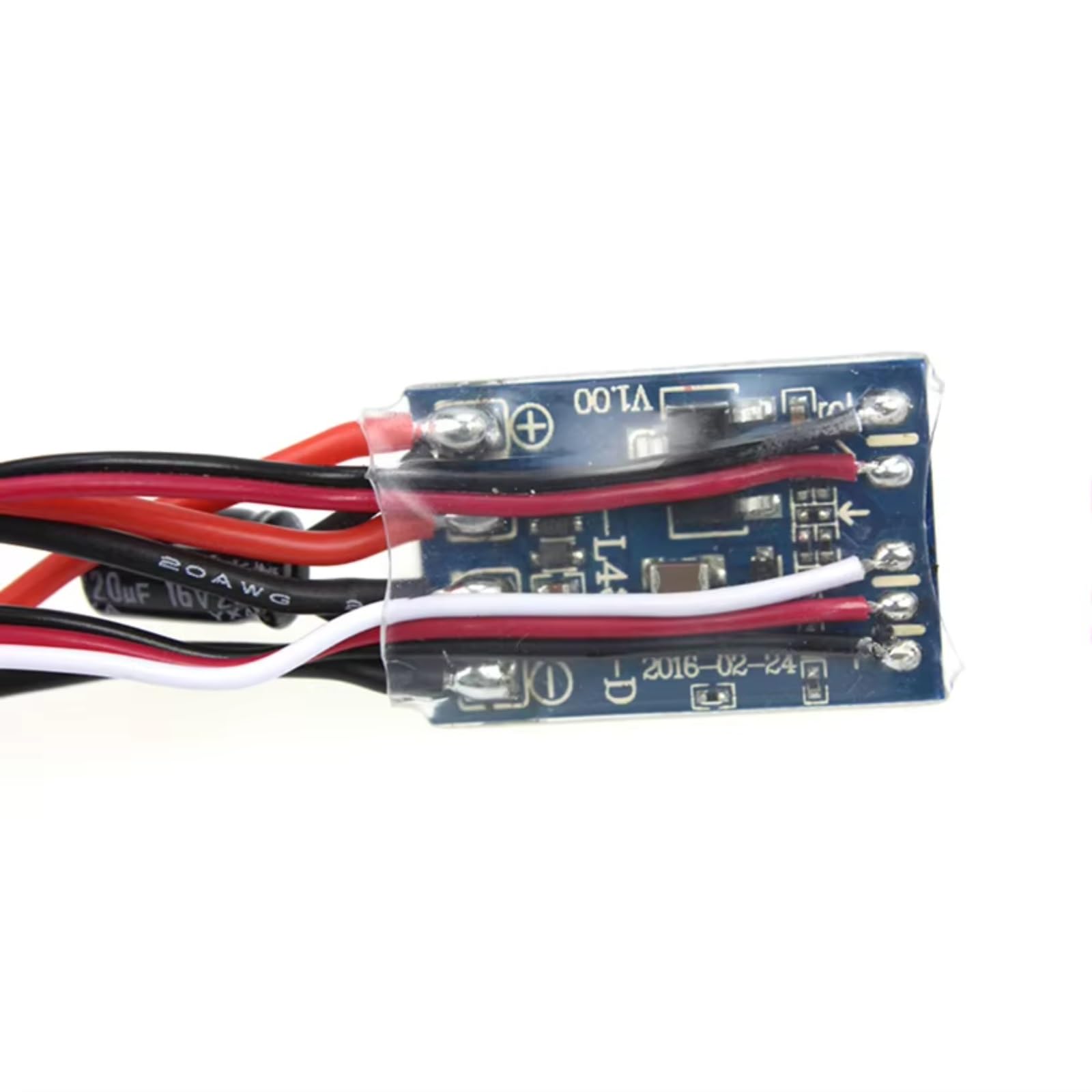 Per 1/16 1/18 1/24 10A Spazzolato ESC Avanti Retromarcia Due Vie Regolatore Velocità Del Motore Senza Freno RC Modello Auto Accessorio Ricambio ESC RC