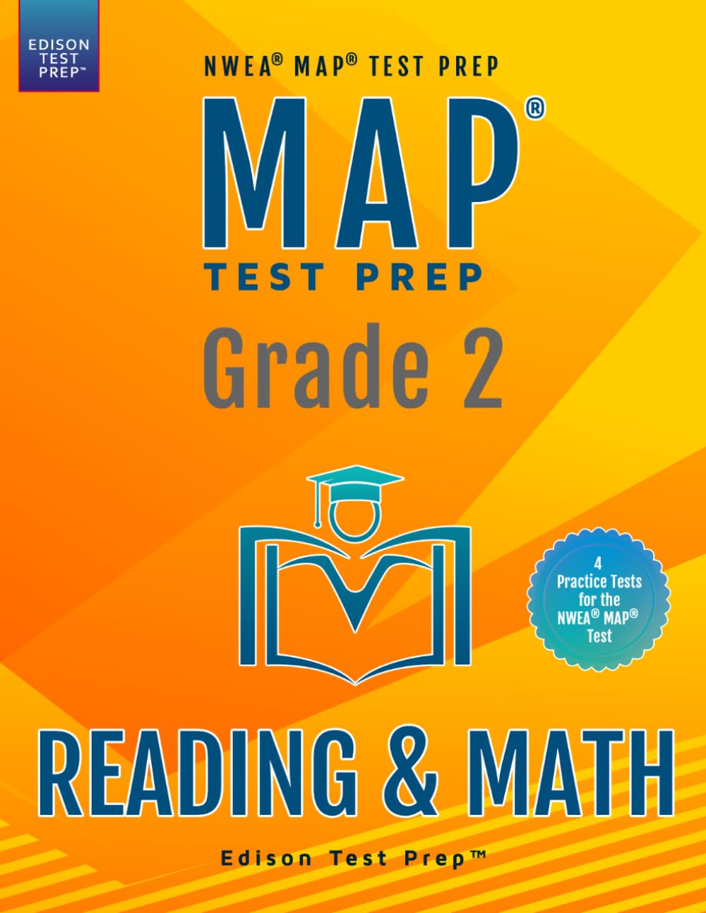 MAP Test Prep Grade 2 Reading & Math: NWEA MAP Test Prep - Practice Tests