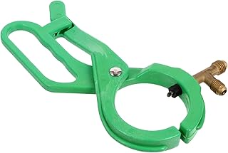 Wakauto Canning Tools Auto Tools Refrigerant Oil Side Can Tap AC Side Mount Can Tap Valve Refrigerant Bottle Opener Car Air Conditioning Tools Green Car Tools