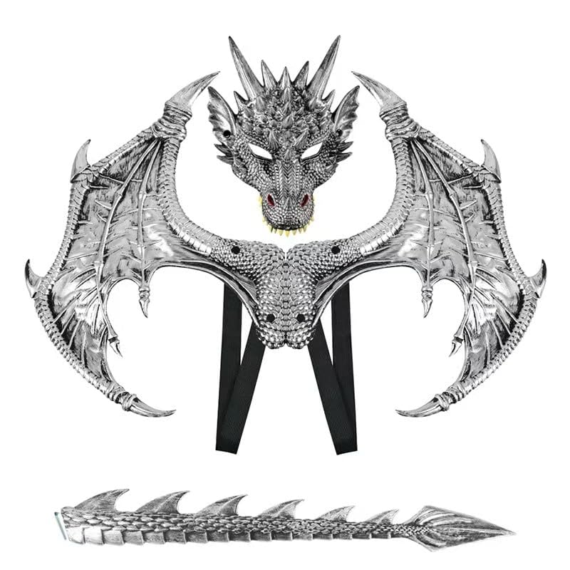 Zac's Alter Ego Fancy Dress Dragon Set - Great for World Book Day & Halloween — image 1