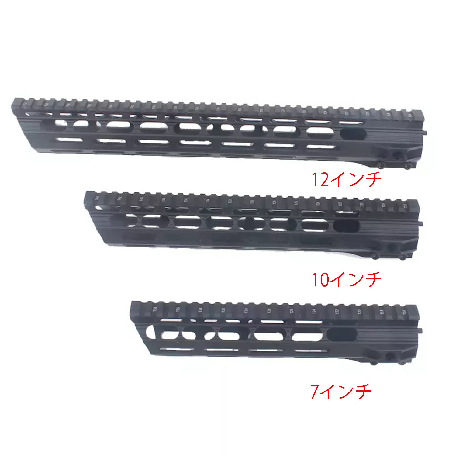 Amazon | HONESTILL M-LOK ハンドガード ar15 m4 m16用 フリーフロート