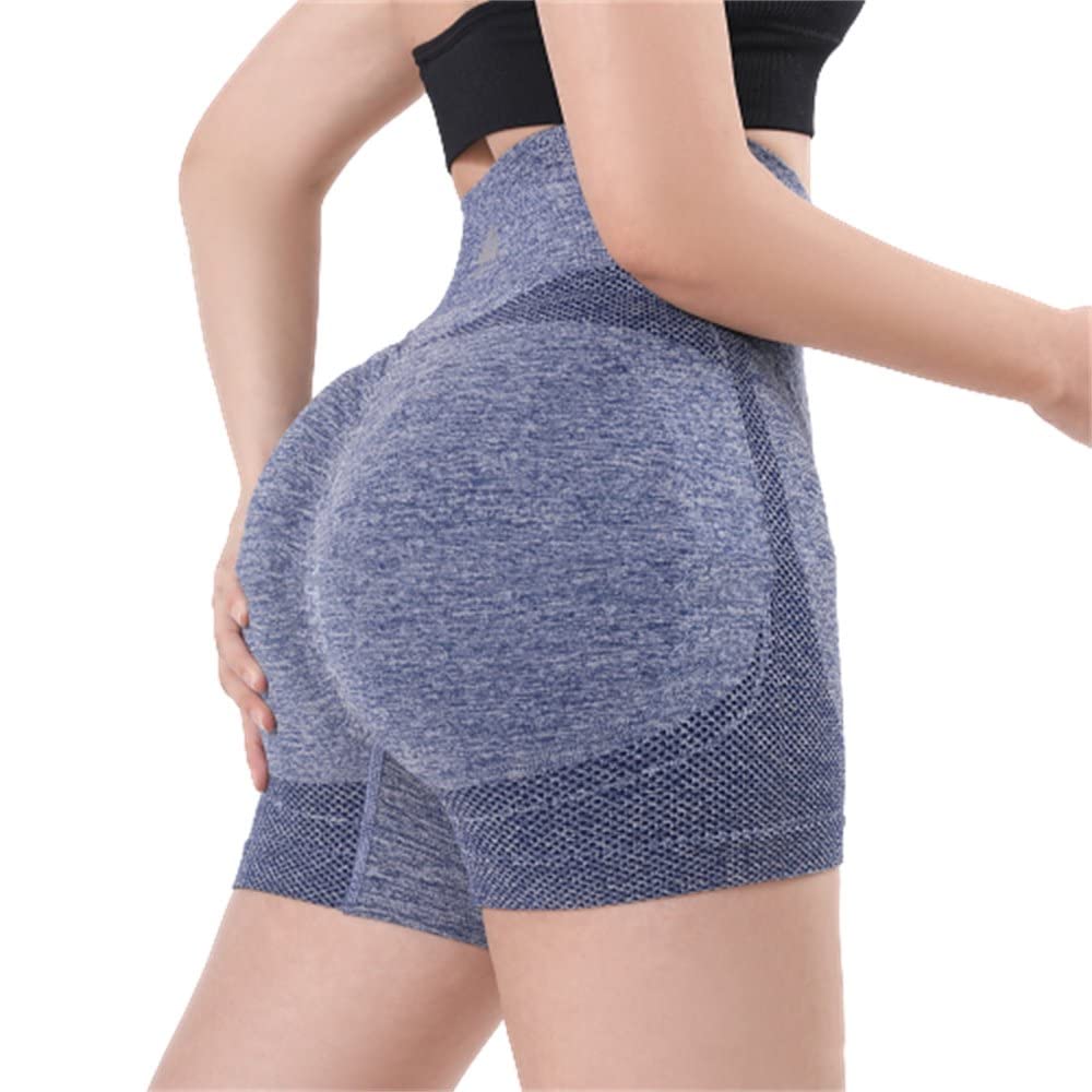 sensual lady Women Gym Push Up Seamless Scrunch Butt Yoga Sport Fitness Workout High Waist Short | Butt Lift Sport Workout Athletic Compression High Waist Custom Stretchy Shorts for Women-picture-10
