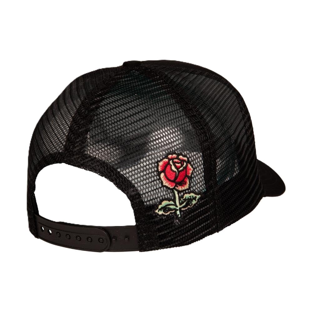 Santa Cruz Other Dot Rose Meshback Trucker Cap Logo Black Snapback Hat