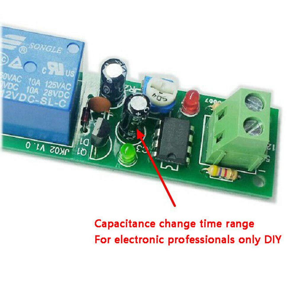 Adjustable Cycle Timer Delay OnOff Switch Relay Module Adjustable Cycle - View #2