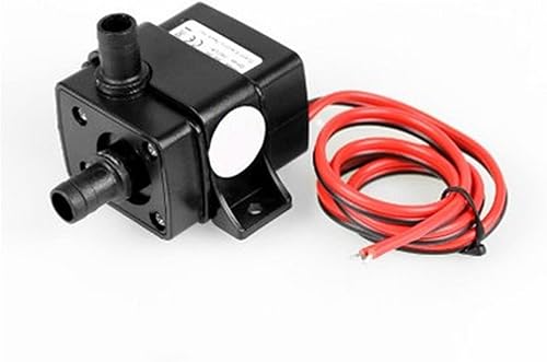 DC 12V 24V 4.8W 5.8W 240LH Silent Fish Tank Pump Solar Brushless Motor Pool Circulating Submersible Pump Water Pump(24V 5.8W)