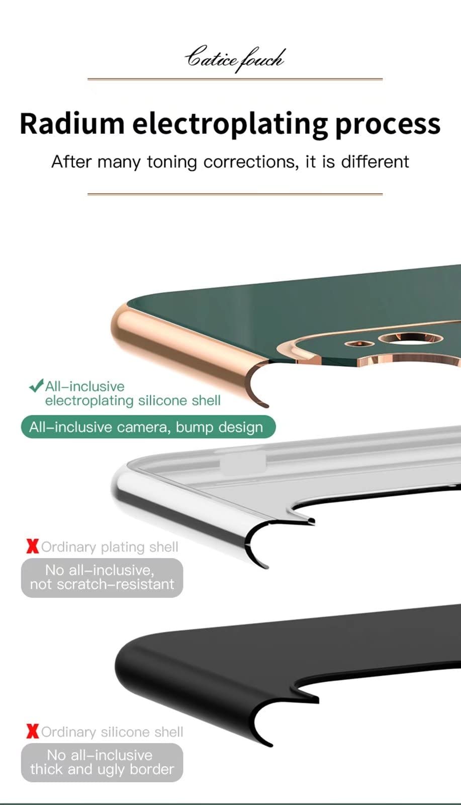 ILING Woan's Case For Google Pixel 8 Pro, Colored Silicone Cover - View #11
