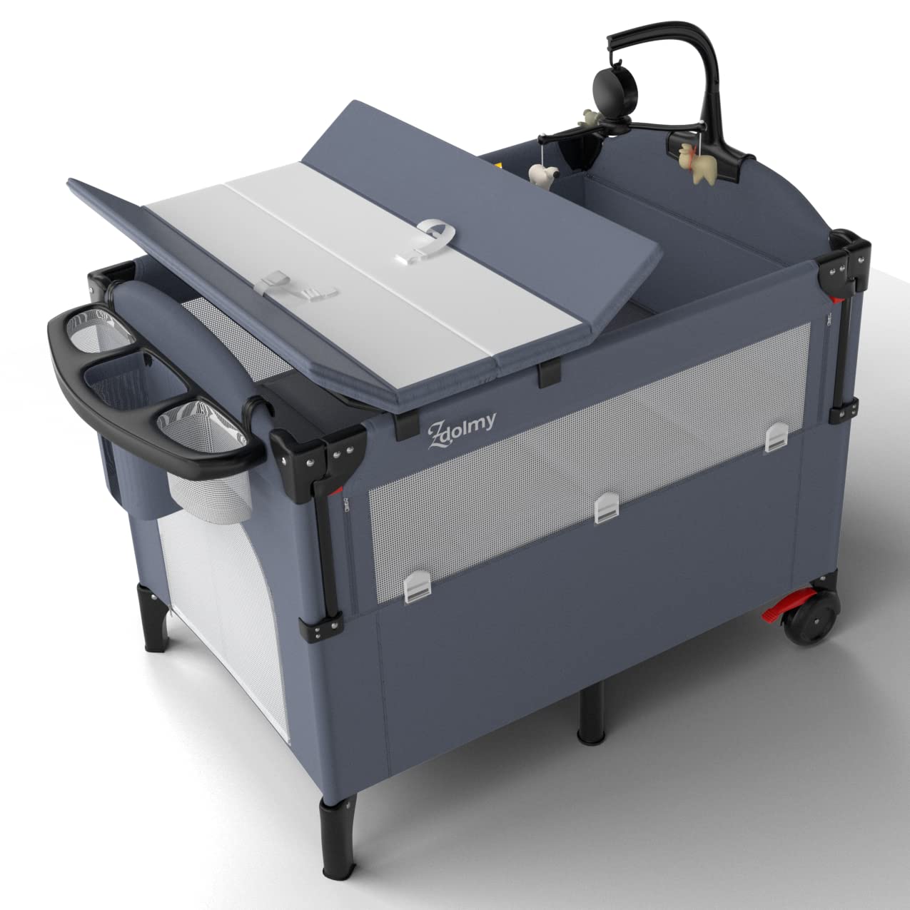 Baby Bedside Sleeper Portable Baby Bedside Crib, Adjustable