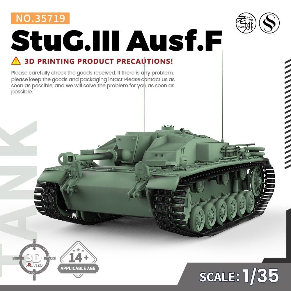 MRY-SFW SS35719 Maquette Militaire 1/35 StuG.III Ausf.F