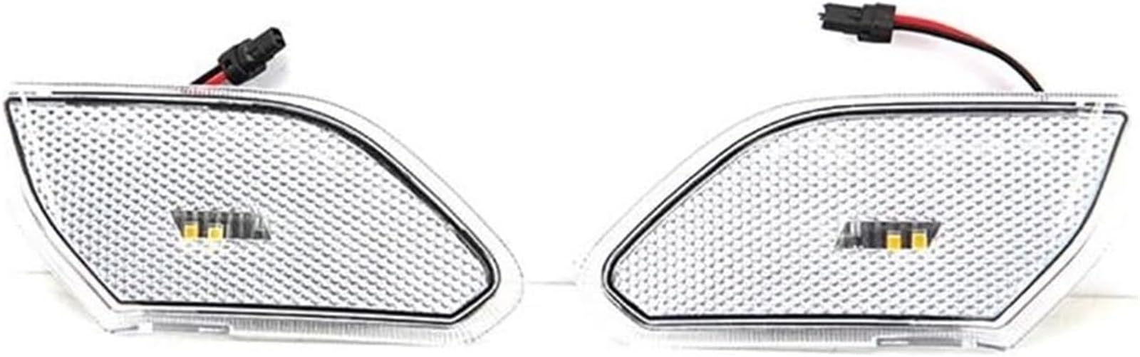 Seitenblinker Vorne Für Fender Side Marker Licht Für Jeep Für Wrangler JL 2018-2022 Seite lichter(Clear)