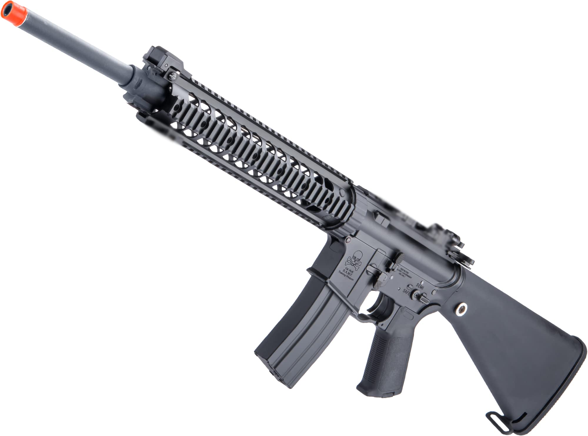 Evike Airsoft - CYMA Sport Metal MK12 SPR MOD.1 AEG Airsoft (Color: Black)