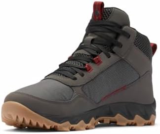 Columbia Mens Flow Centre Sneaker, Dark Grey/Red Jasper, 11.5 US | Image 1