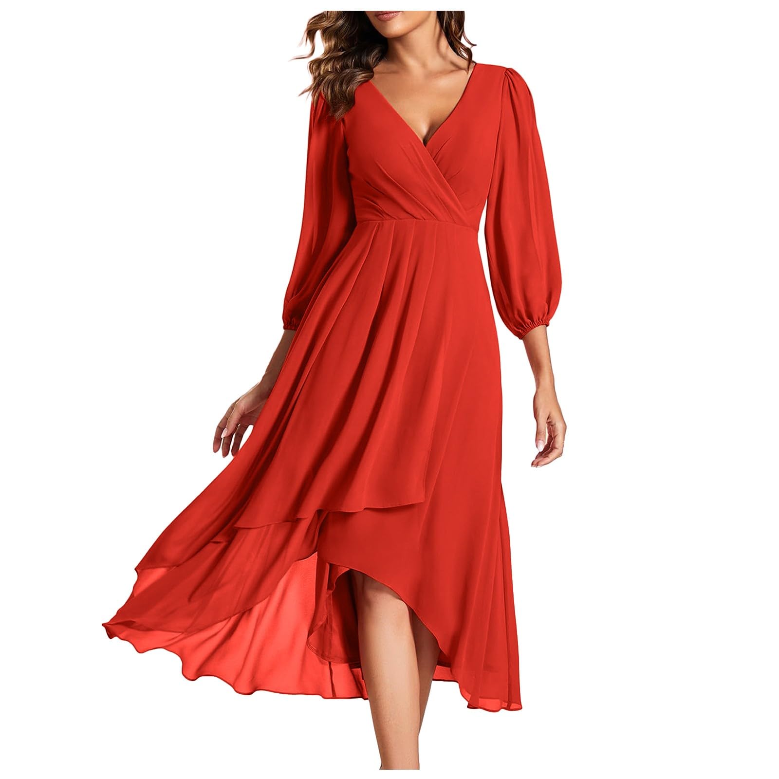 Robe Longue Femme Jupe Bohème Balnéaire Midi Contour Midi Volume Léger Matière Douce Bretelles Fines Plissé Léger Longueur Polyvalente Ajustement Souple Vacances Couleur Variante Taille STANDARD