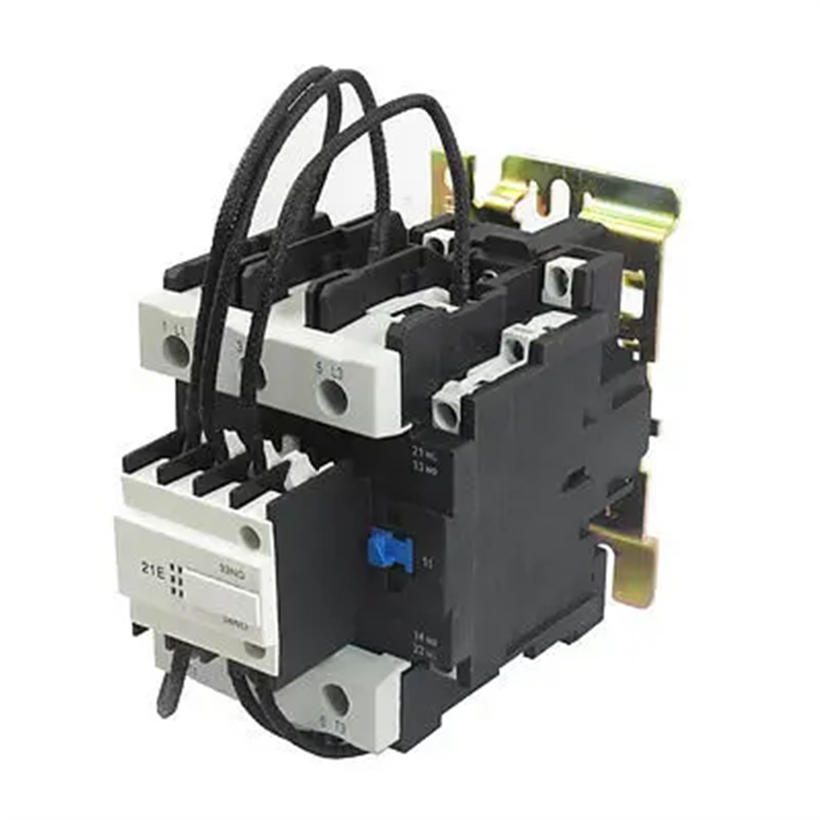 AERBNYEQP Ui 500V Capacitor Contactor + 110V Auxiliary Blocks
