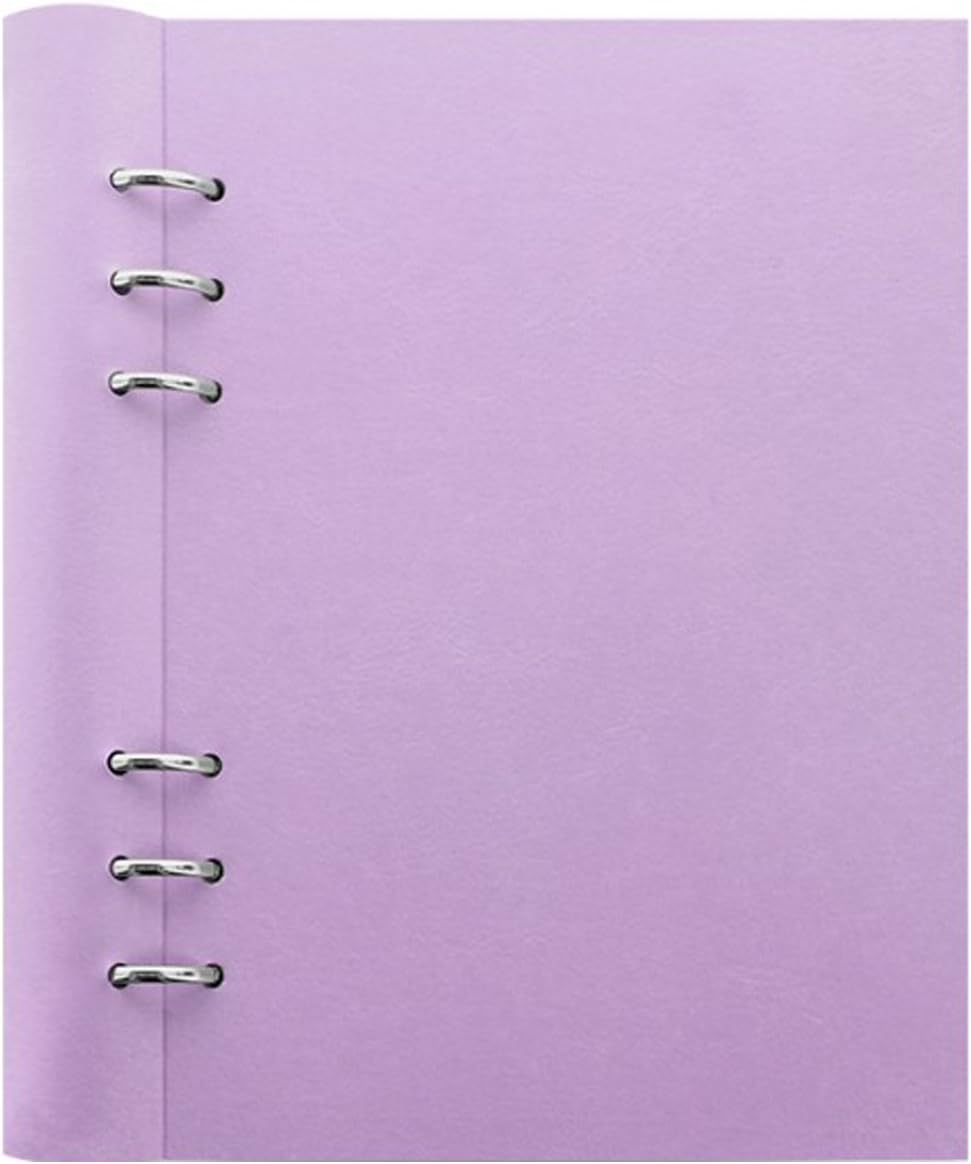 Carnet Organisateur Filofax Clipbook A5 Noir - Avec Anneaux, Pages Multiples Et Rangement Stylo