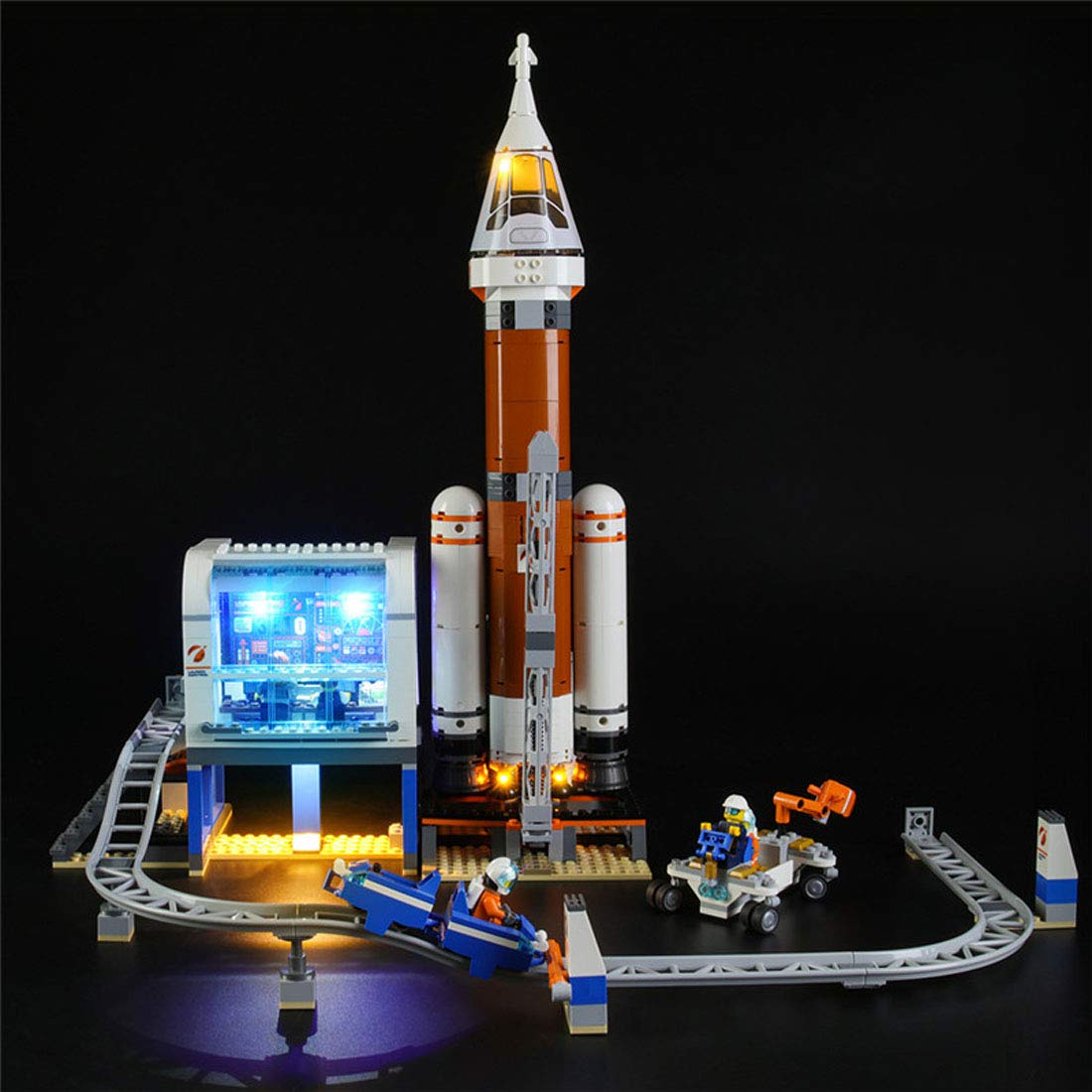 Buy Yavso LED Lighting Kit Set for Lego City Deep Space Rocket and Launch Control Mars