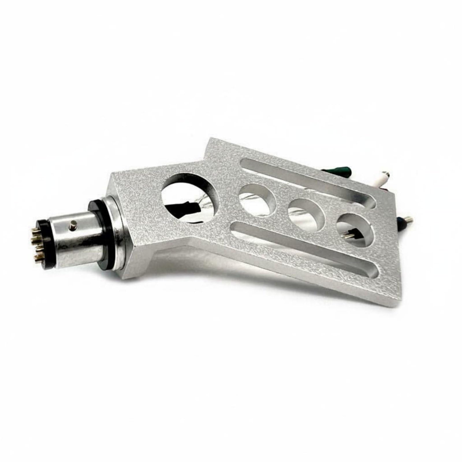 Aluminum Alloy SME Headshell CNC Machined Headshell Included Phono Holder Lightweight for Audiophiles, Vinyl Enthusiasts, Vinyl Player Setup, Silver-image-18