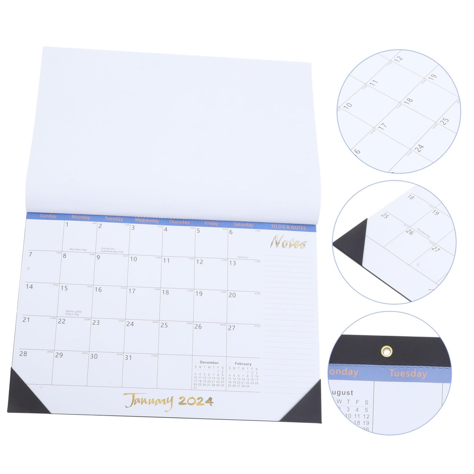SEWACC 2stücke Monatlicher Wandkalender Praktischer Hängender Kalender Für Zuhause Und Büro Minimalistisches Design Mit Notizfeldern Stabile Verarbeitung Für Einfache Planung Und