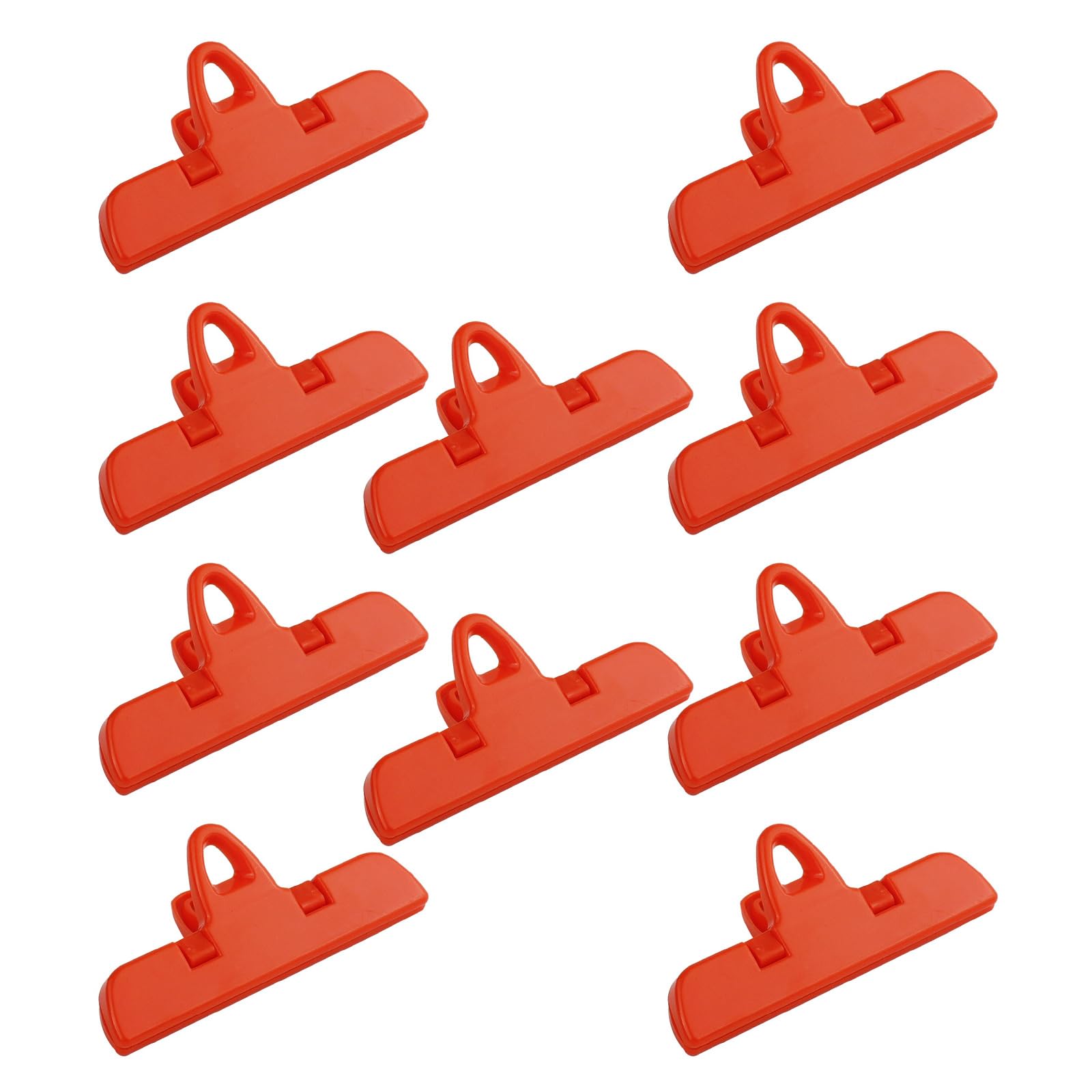 NEWFT 10 Pieces Practical Sturdy Seal Clip for Bags Maintain Tidying in Snacks Portable for Student and Homemakers Food Storage Accessories