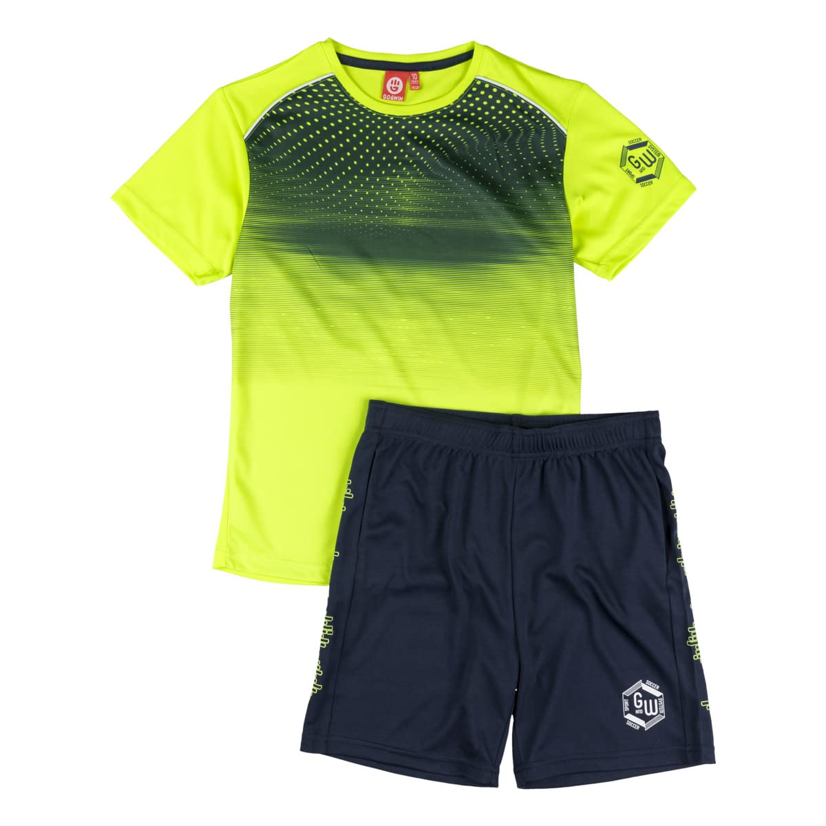 ALPHADVENTURE Conjunto Deportivo Niño, Chándal, Camiseta Manga Corta y Pantalón Corto - De 6 hasta 14 años