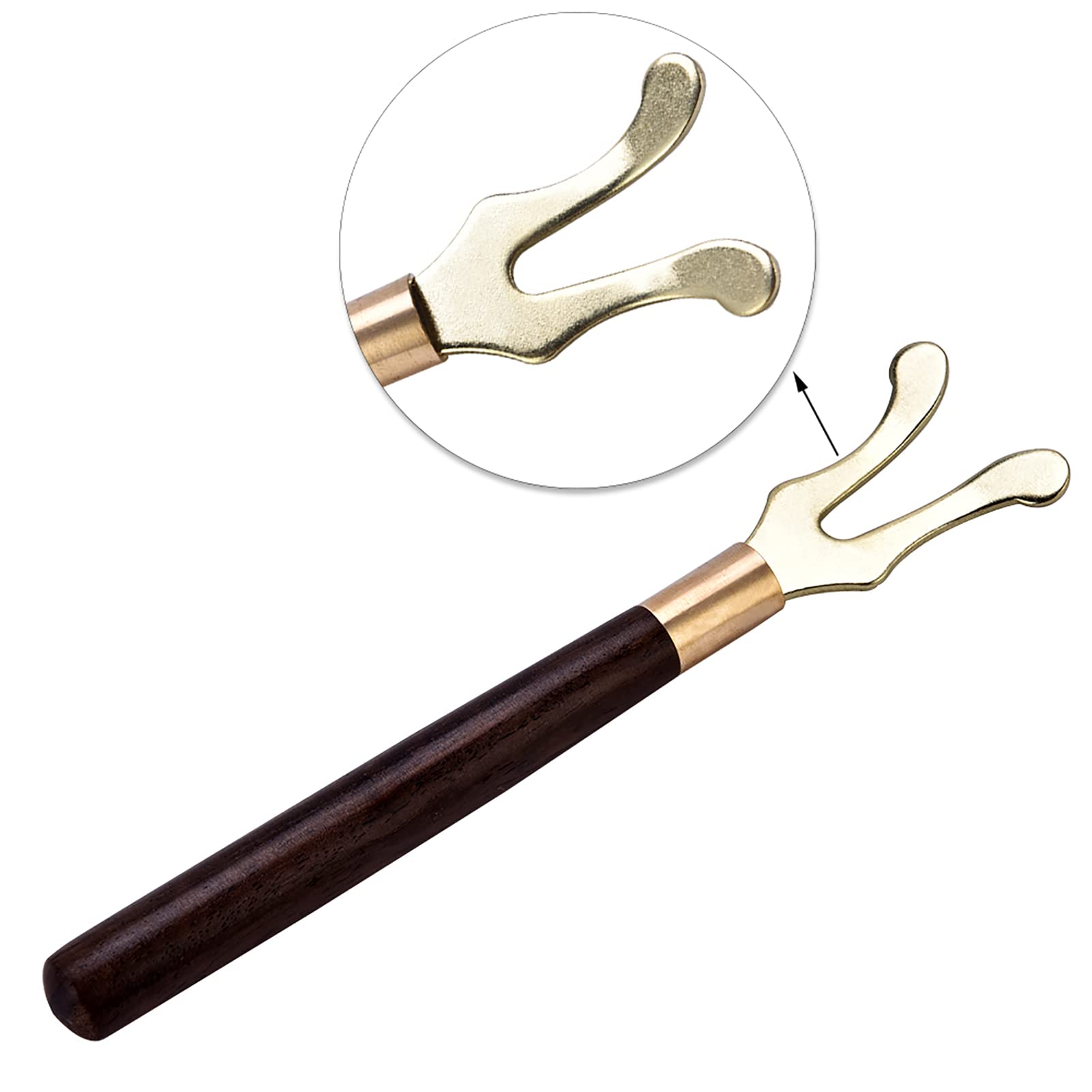 Tenedores Con Mango De Madera, Clip Para Tetera, Tetera, Aislamiento Térmico, Clip Para Té, Tenedor, Cafetera, Tetera, Accesorios Para Olla De Hierro, Herramientas Para Café Y Té Para Tetera De Hierro