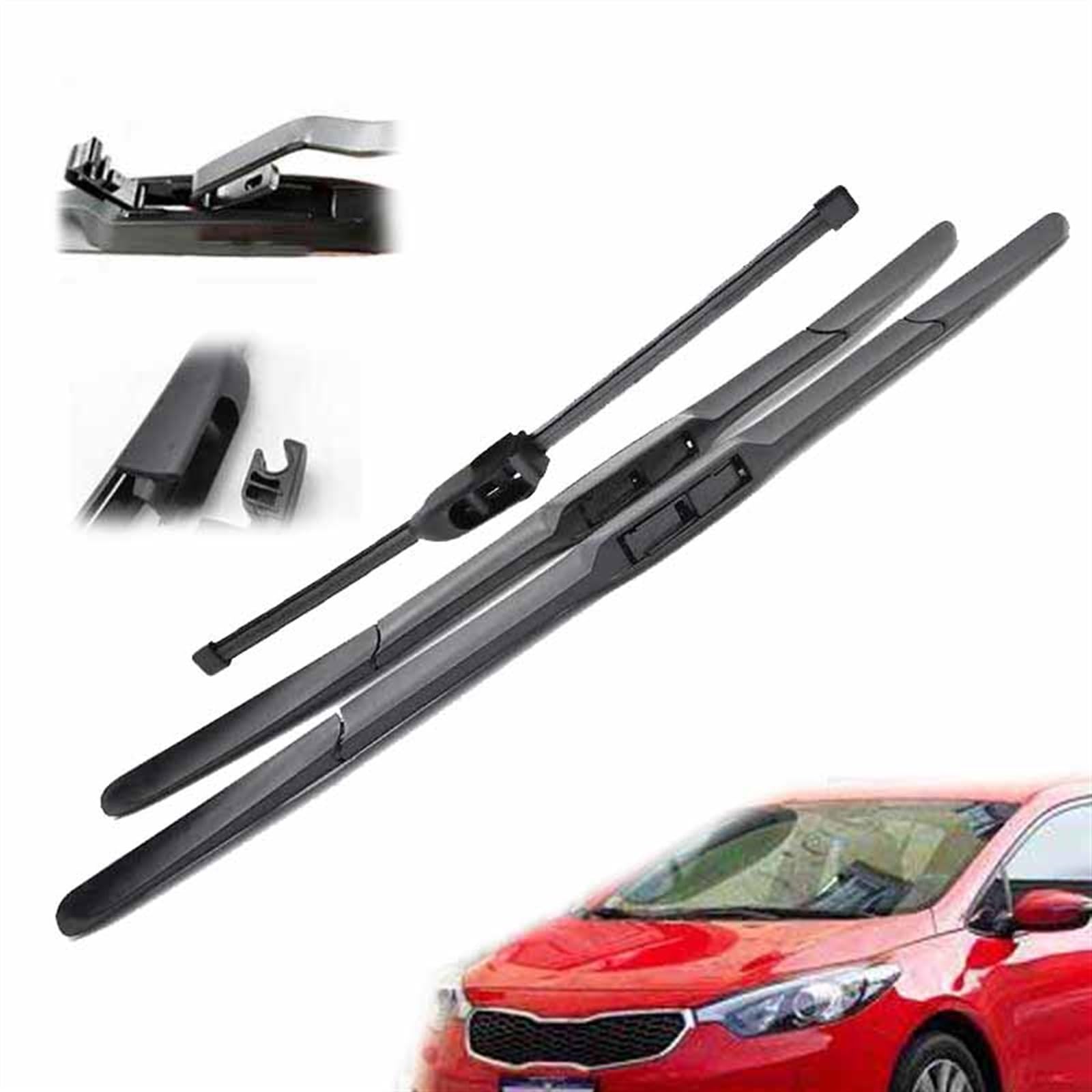 Essuie-glace Kia Cerato YD fini les traces sur le pare-brise
