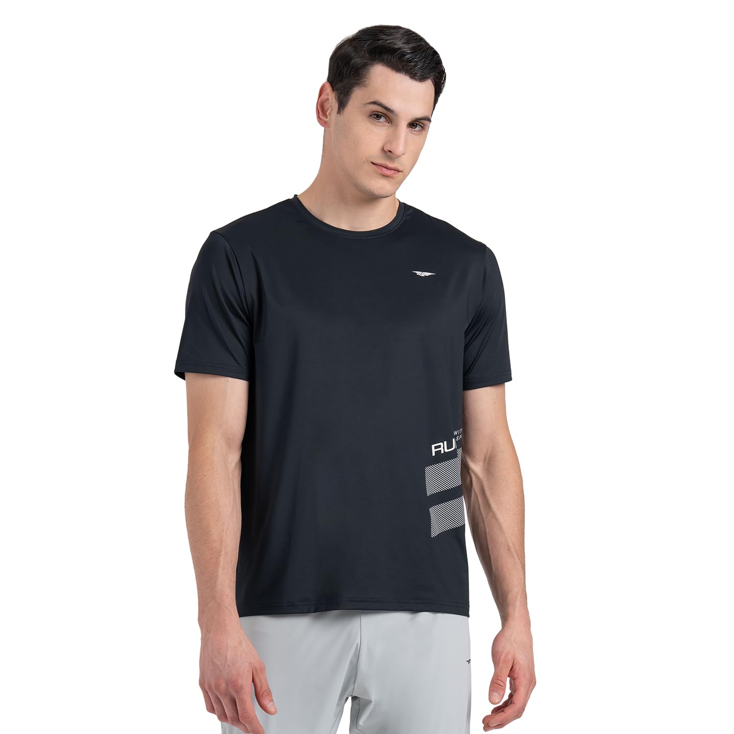 red tape Printed Activewear Round Neck T-Shirt for Men | Premium Comfort-picture-43