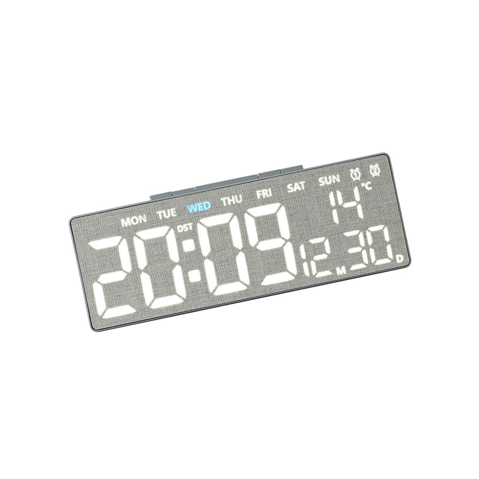 Limtula Alarm Clocks for Bedroom Living Room with 3 Brightness Dimmer Alarm Sound Electric Desk Clock
