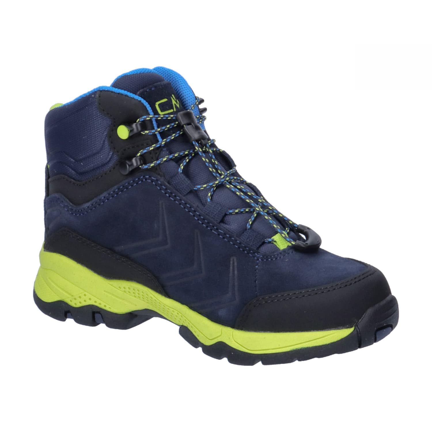 CMP Kids Melnick Mid Trekking Shoes WP, Botas para Senderismo Unisex niños, Blue, 30 EU