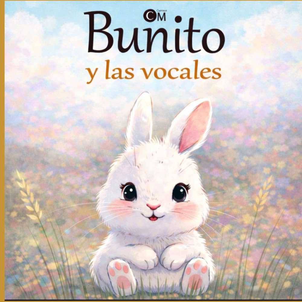 Bunito y las vocales: Libro educativo para aprender las vocales de 1 a 3 años (Aprende y juega con Bunito)