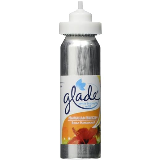 Glade Sense & Spray Automatic Air Freshener Refill, Hawaiian Breeze, 2 Ct, 0.86 oz