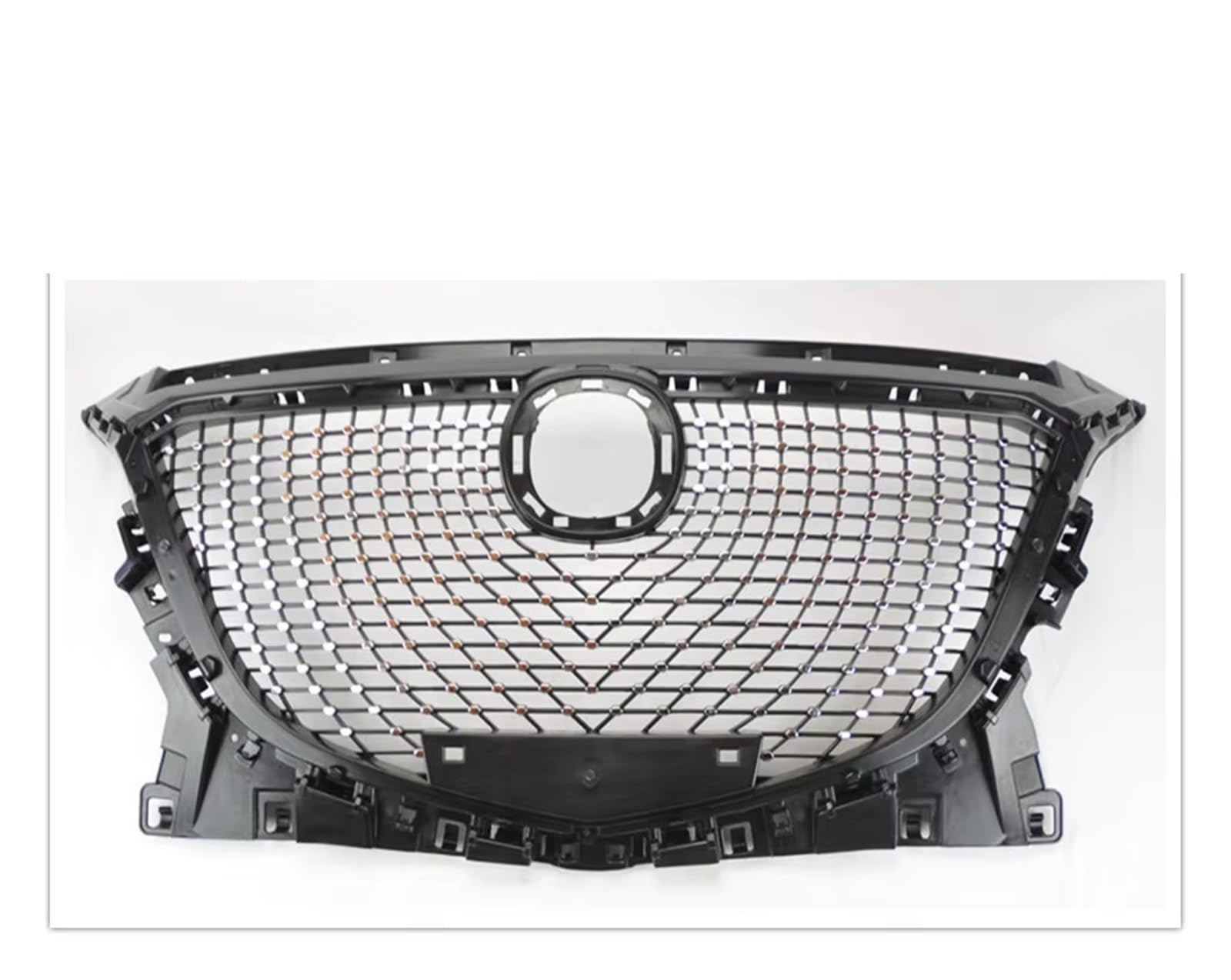 Grille de pare-chocs avant Mazda 3 protection maille抗冲击 calandre - 5