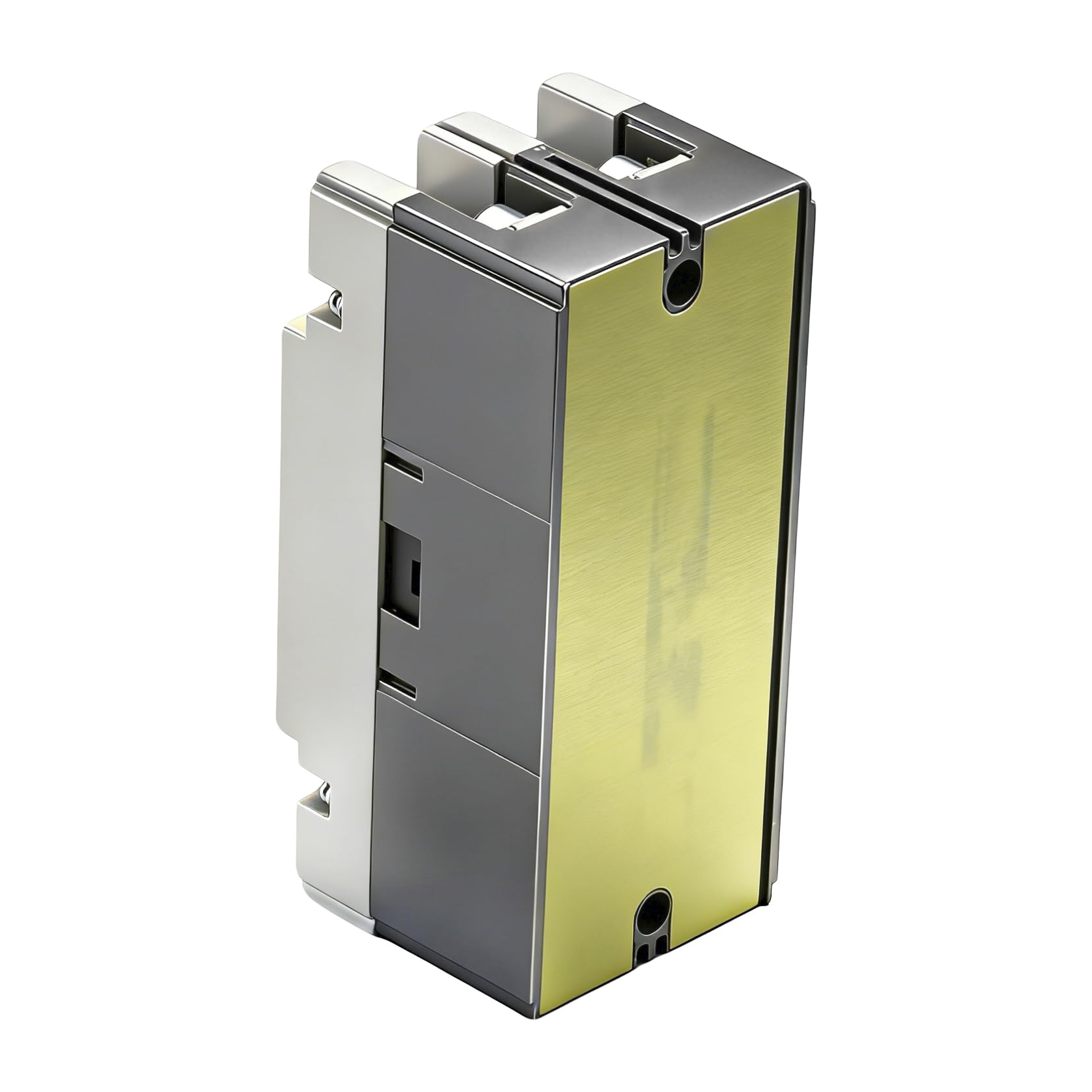 Heschen Interruttore automatico scatolato CC MCCB, 2P, DC550V, interruttore automatico fotovoltaico, per sistema solare fotovoltaico Pannelli solari Sistema di rete (125A, HSM1PV-125)