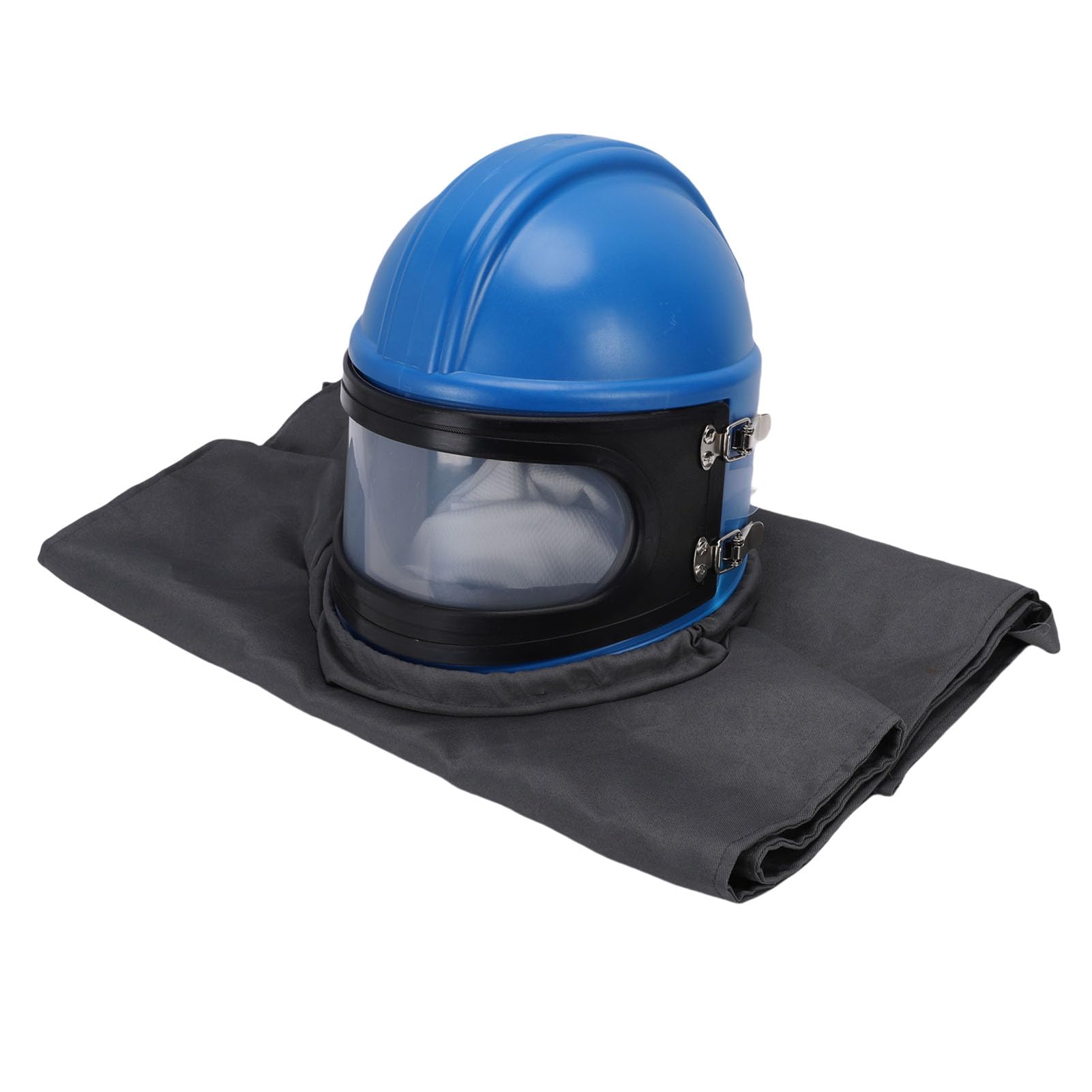 Jeffergarden Chorro de con Protector de Hombro, Equipo de Seguridad ABS, Suministro de Aire Ajustable para Proyectos Pesados ​​en Condiciones Difíciles