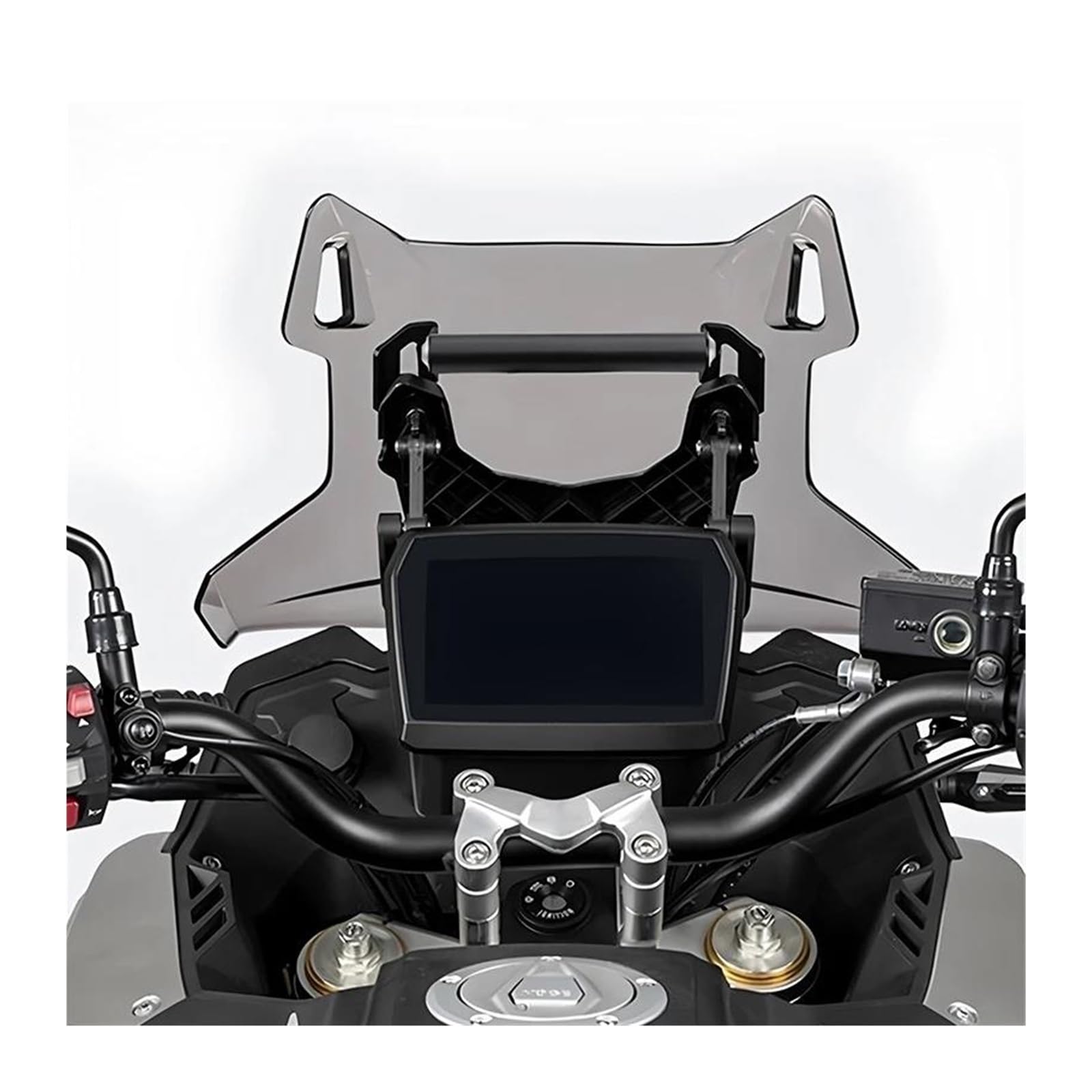 Navigation Mount Replacement Per VOGE Per DS Per DSX 525 625 X Moto Nuovo Telefono Mobile Staffa Di Navigazione Palo Anteriore GPS Parabrezza Montaggio