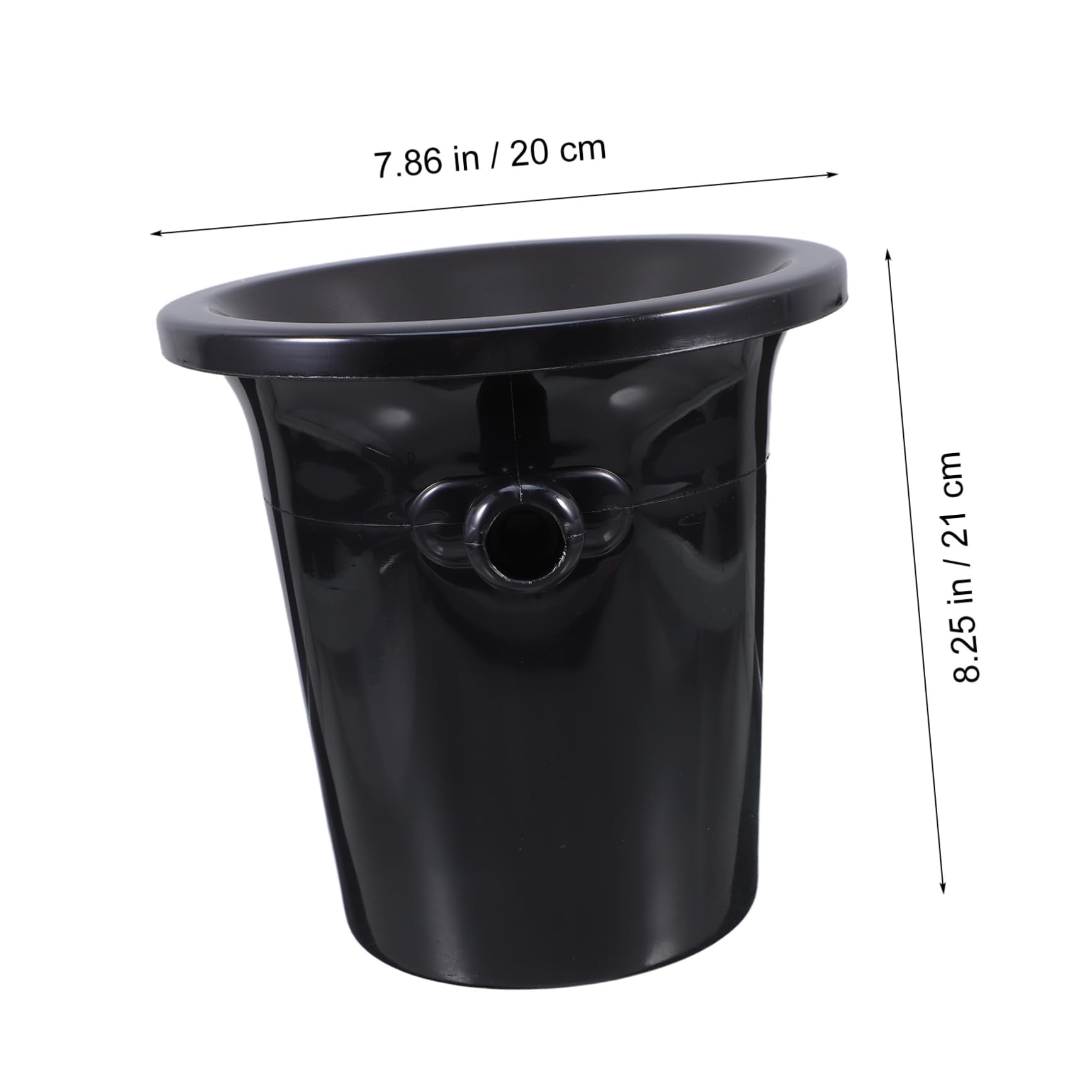 Amosfun Cubo De Hielo con Asas - 4 Piezas De Escupidera De Degustación De Vino Cubo De Volcado De Vino Cubo De Vino Barriles De Vino Frío Cubos De Hielo Tina De Bebidas para Cóctel