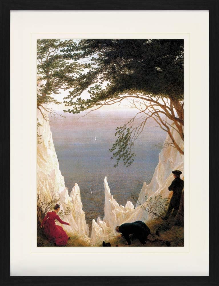 1art1 Caspar David Friedrich Poster Die Kreidefelsen Auf Rügen, 1818 ...