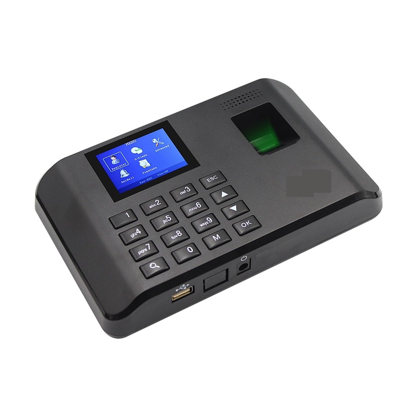 Macchina per il timbro di ingresso Orologio marcatempo, di presenza biometrico USB lettore di impronte digitali registratore di uscita orologio marcatempo in data dipendenti macchina dispositivo elett