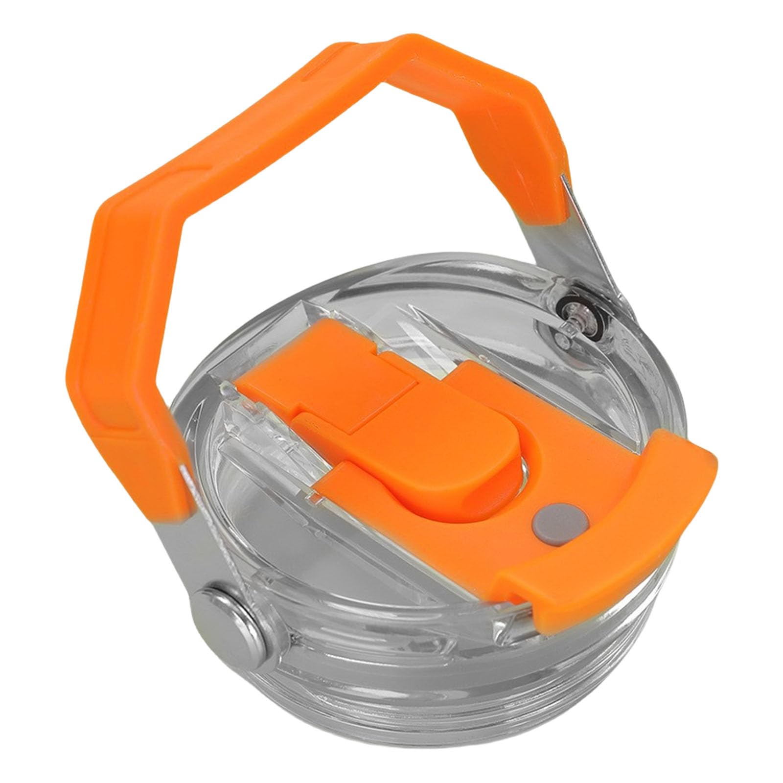 Multifunctional Cup Lid with Handle Spill Proof Covers for 30oz Tumblers Flicks Straw Sealing Bottle Covers Lid